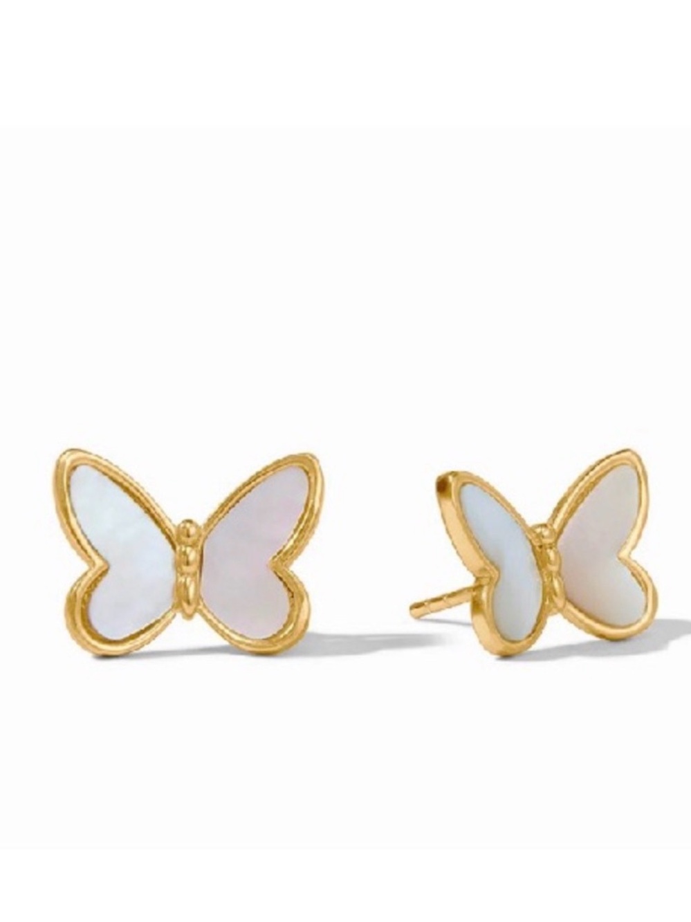 Julie Vos Papillon Stud Mother of Pearl